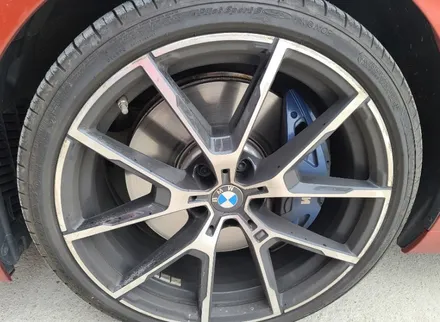 충주휠수리 BMW 840i 블랙유광 휠도색 시공작업 소개! / 원주시 소초면