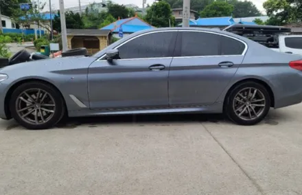 충주휠도색 BMW 520D 유광블랙 휠도색 작업 사진 입니다! / 원주시 소초면