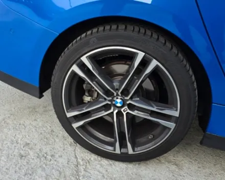 원주 휠도색 BMW 220i 블랙유광 휠도색 작업 전후사진! / 원주시 소초면