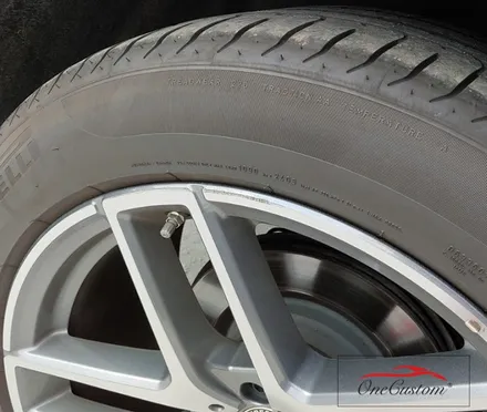 휠도색 벤츠 GLE350D 다이아몬드컷팅 휠복원 / 원주시 소초면