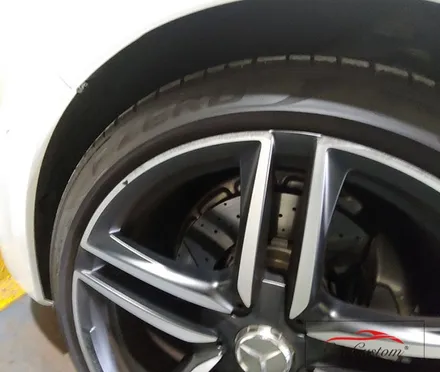 원주휠튜닝 벤츠  Amg263 다이아컷팅 훨복원 순정휠복원 작업! / 원주시 소초면