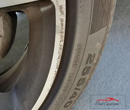 다이아컷팅 벤츠 GLC 43 AMG 다이아몬드컷팅 휠 / 원주시 소초면