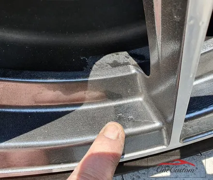순정휠 휠수리 벤츠 SLK 350  다이아컷팅 휠 휠복원! / 원주시 소초면