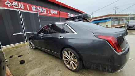 춘천휠복원 캐딜락CT6 고스트크롬 휠도색 휠복원 휠수리 시공! / 원주시 소초면