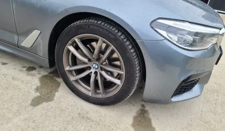 제천휠수리 bmw 520d 블랙유광 휠도색 휠복원 휠수리! / 원주시 소초면