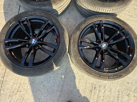 휠택배 작업 BMW 19인치 블랙유광 휠도색 시공작업기! / 원주시 소초면