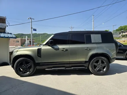제천휠도색 레인지로버 디펜더 건메탈 휠도색 작업했습니다! / 원주시 소초면