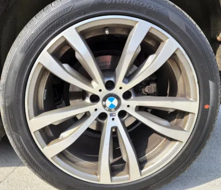 제천휠도색 BMW X5 고스트크롬 휠도색 작업 입니다! / 원주시 소초면