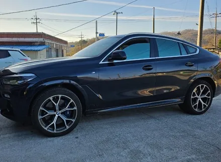 제천휠도색 BMW X6 블랙유광 휠도색 작업사진 입니다! / 원주시 소초면