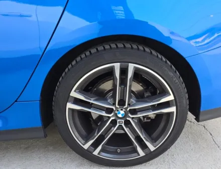 원주 휠도색 BMW 220i 블랙유광 휠도색 작업 전후사진! / 원주시 소초면