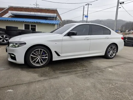 여주휠도색 BMW 5시리즈 블랙유광 휠도색 작업 전후사진! / 원주시 소초면
