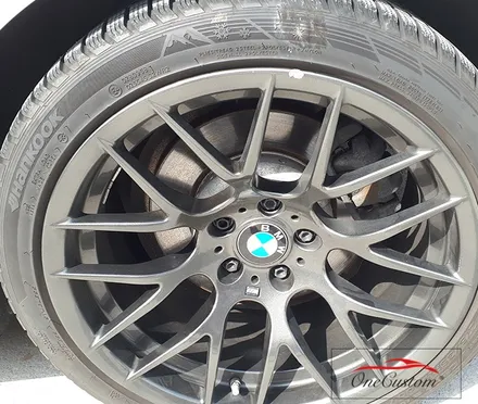 휠도색 BMW 휠복원 비용과 결과, 원커스텀에서! / 원주시 소초면