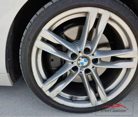 제천휠복원 충주 휠도색 BMW 640D 블랙유광과 캘리퍼도색! / 원주시 소초면