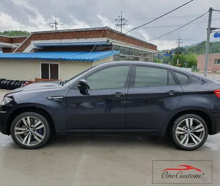 다이아컷팅 BMW X6 다이아몬드 컷팅 휠복원 / 원주시 소초면