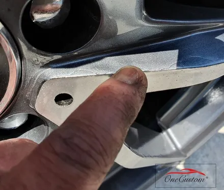 순정휠 휠수리 벤츠 SLK 350  다이아컷팅 휠 휠복원! / 원주시 소초면