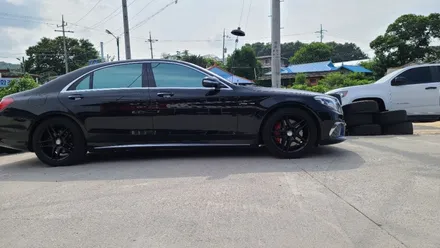 원주휠수리 벤츠 AMG  s65 블랙무광 휠도색 휠복원 휠수리 과정! / 원주시 소초면