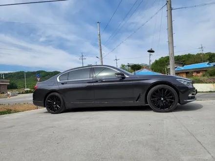 자동차휠도색 BMW  7시리즈 블랙유광 휠도색 휠복원 휠수리 시공과정! / 원주시 소초면