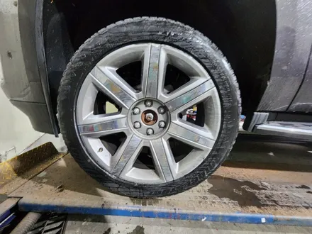 자동차휠도색 캐딜락 xt6 고스트크롬 다크스퍼터링 휠도색 휠복원 시공! / 원주시 소초면