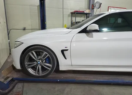 제천휠복원 BMW 430i 다크스퍼터링 고스크트롬 휠도색 휠수리! / 원주시 소초면