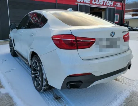 여주휠도색 BMW X6 블랙유광 휠도색 휠복원 시공 결과 소개! / 원주시 소초면