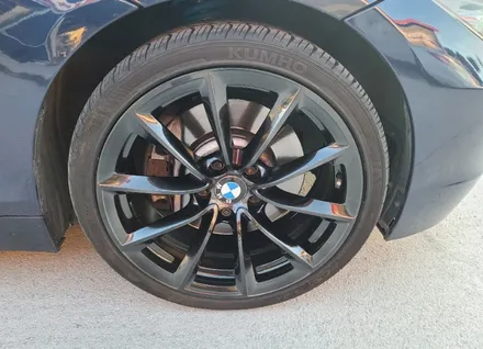 충주휠도색 BMW Z4 블랙크롬 휠도색 시공작업기! / 원주시 소초면