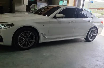 제천휠도색 BMW 530I 휠도색 꼼꼼하게 작업하였습니다! / 원주시 소초면