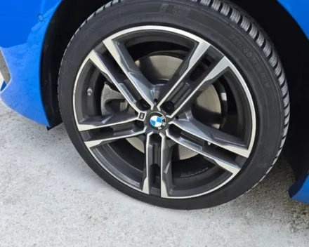 원주 휠도색 BMW 220i 블랙유광 휠도색 작업 전후사진! / 원주시 소초면