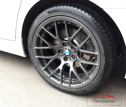 원주 휠수리전문점 BMW 건메탈 훨도색 작업결과! / 원주시 소초면