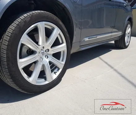 원주 자동차 휠수리 볼보 XC90 순정21인치 휠 다이아몬드 컷팅 / 원주시 소초면