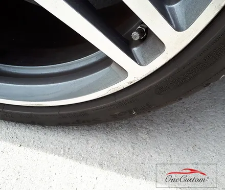 벤츠휠복원 S65 AMG 다이아몬드컷팅 원주휠도색에서! / 원주시 소초면