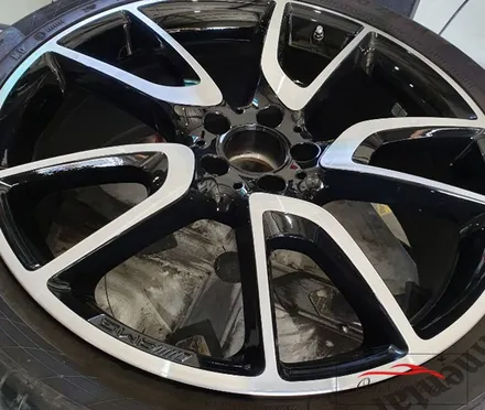 다이아컷팅 벤츠 GLC 43 AMG 다이아몬드컷팅 휠 / 원주시 소초면