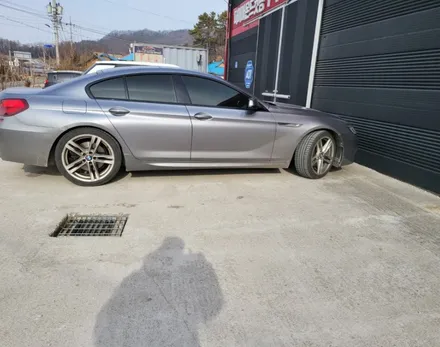 휠 도색 가격 BMW 640D 고스트크롬 다크스퍼터링 휠도색과 휠복원 작업은! / 원주시 소초면