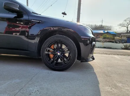 속초휠도색 BMW X6 블랙유광 휠도색과 캘리퍼도색도 가능한 곳! / 원주시 소초면