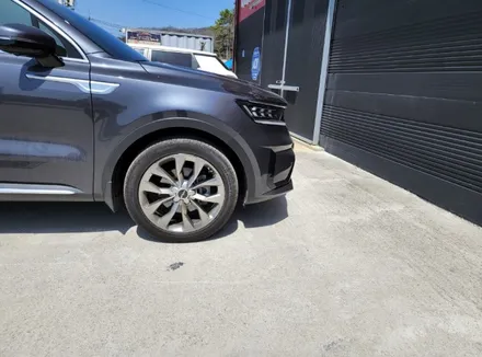 원주휠복원 쏘렌토 블랙유광 휠도색 캘리퍼도색도 가능한 업체 이곳! / 원주시 소초면