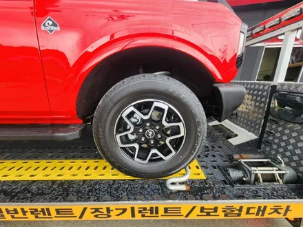 휠도색잘하는곳 휠도색 후기 신차 브롱코 블랙유광 휠도색! / 원주시 소초면