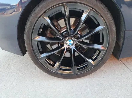 충주휠도색 BMW Z4 블랙크롬 휠도색 시공작업기! / 원주시 소초면