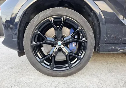 충주휠도색 BMW X4 블랙유광 휠도색 결과! / 원주시 소초면