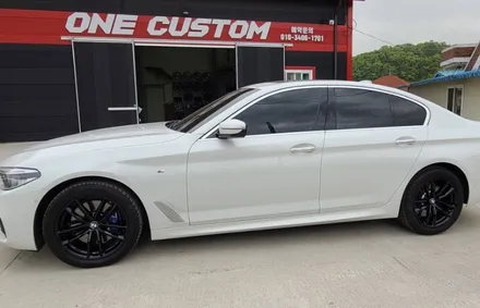 제천휠도색 BMW 530I 휠도색 꼼꼼하게 작업하였습니다! / 원주시 소초면