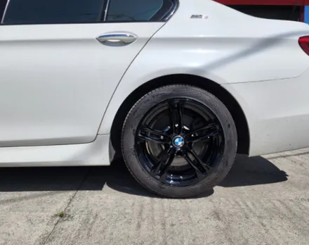 충주휠도색 BMW 520D 휠도색 작업 입니다! / 원주시 소초면