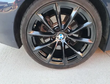 원주휠도색 BMW Z4 블랙크롬 휠도색 작업 입니다! / 원주시 소초면