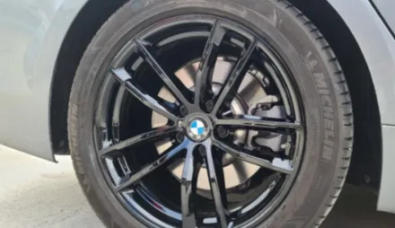 춘천휠복원 BMW 520D 블랙유광 휠도색 작업 입니다! / 원주시 소초면