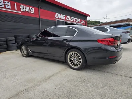제천휠수리 BMW 520D 블랙유광 휠도색 작업 전후 사진! / 원주시 소초면