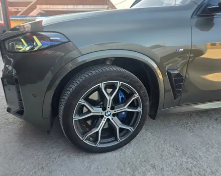 충주 휠도색 BMW X5  블랙유광 휠도색 작업 전후 사진! / 원주시 소초면