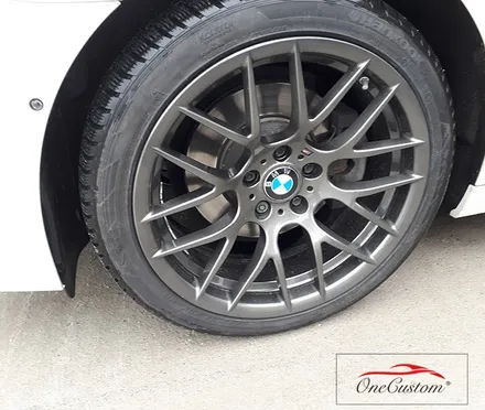 원주 휠수리전문점 BMW 건메탈 훨도색 작업결과! / 원주시 소초면