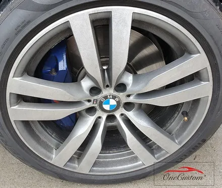 다이아컷팅 BMW X6 다이아몬드 컷팅 휠복원 / 원주시 소초면
