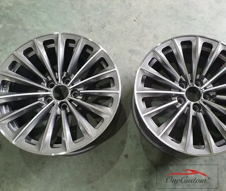 BMW750Li 휠복원  다이아컷팅 다이아컷팅 수입차 휠수리! / 원주시 소초면
