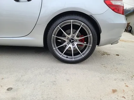 원주 휠수리 휠수리 벤츠 SlK350 휠굴절 다이아몬드컷팅 휠복원 시공 / 원주시 소초면