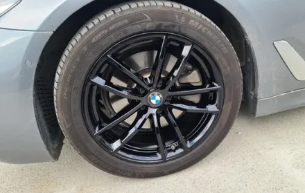 제천휠수리 bmw 520d 블랙유광 휠도색 휠복원 휠수리! / 원주시 소초면