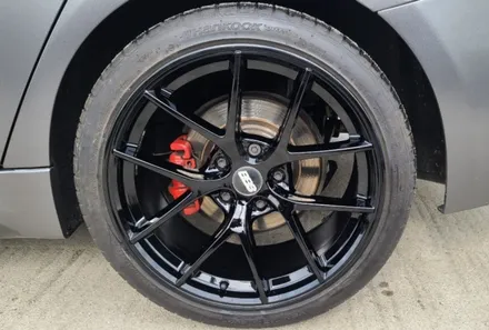 충주휠도색 BMW M3 유광블랙 휠도색 작업 입니다! / 원주시 소초면