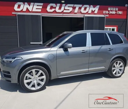 원주 자동차 휠수리 볼보 XC90 순정21인치 휠 다이아몬드 컷팅 / 원주시 소초면
